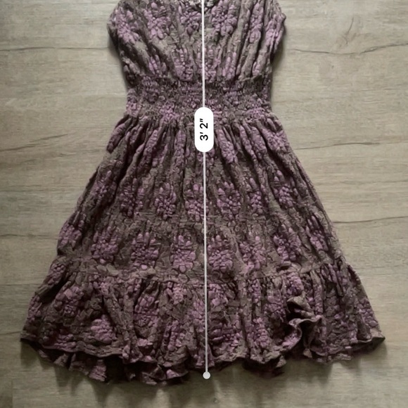 Vintage Lace Floral Dress – Fairycore, Witchy, Cottagecore, Romantic, Y2K - Picture 11 of 11